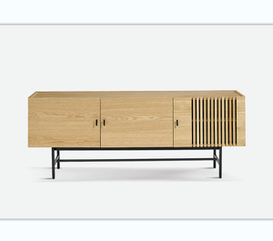 <span class=keywords><strong>Meuble</strong></span> <span class=keywords><strong>TV</strong></span> en bois chêne doré, nouveau design, étagère <span class=keywords><strong>TV</strong></span> avec jambes en métal, meilleur prix - Product Image 5