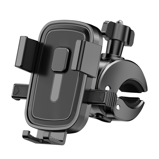 New Arrival Aluminum Bike Phone Holder Tablet Stand Portable Motorcycle Phone Holder Flexible Feature Mobile Holder for Bike