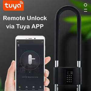सर्वश्रेष्ठ ट्या डिजिटल एल्यूमीनियम मिश्र धातु बाइक लॉक के साथ लकड़ी/स्टील/एल्यूमीनियम दरवाजे और ऐप नियंत्रण के लिए - Product Image 2