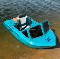 Mini jet-boat électrique haute vitesse en aluminium pour la navigation sur l'eau