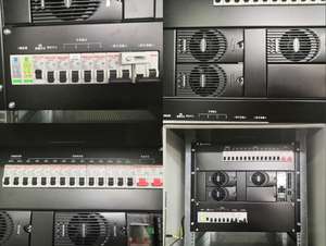 Armoire de télécommunication extérieure 19 pouces, capacité interne 32U, mini abri avec refroidissement AC 1500W - Product Image 6