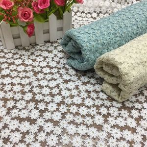 Nhà Máy Trực Tiếp Mới Cao cấp Thoáng Khí Hollow Thêu Vải Lưới Ren Trim Nhỏ Daisy Tan Trong Nước Dệt Kim Cô Gái - Product Image 2