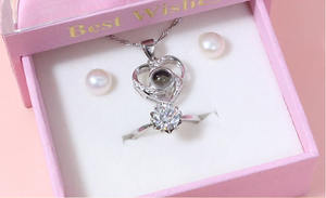 Venta caliente caja de regalo de joyería de Rosa eterna caja de flores de collar de joyería de color macaron de gama alta - Product Image 3