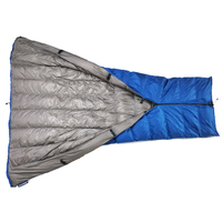 Couette de Camping en plein air multifonction, sac de couchage ultraléger, remplissage en duvet, couverture, tapis, 1 pièce