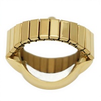 Montres Bague JP GL32 à Mouvement, en Acier Inoxydable, pour Femmes et Hommes, Vente en Gros, Personnalisation d'Usine, Tendance