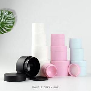 Pot de crème cosmétique en plastique pp, 24 pièces, mat, rose, <span class=keywords><strong>bleu</strong></span>, blanc, noir, vide, lotion pour le visage, baume à lèvres, pot - Product Image 3