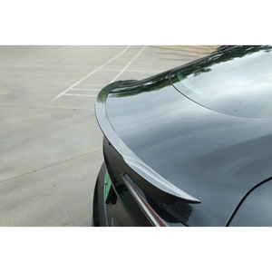 Vente Flash : Accessoires pour le coffre arrière, aileron en fibre de carbone d'origine pour Tesla Model 3 Highland 2024, coffre arrière - Product Image 2