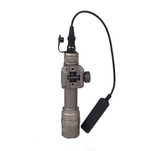 Aluminum Alloy Mini Flashlight High Brightness LED <b>White</b> Light Remote Pressure Switch 20mm <b>Bracket</b> Hunting and Use - Product Image 4