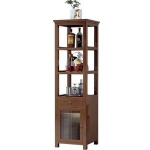 Living room sofa side <b>cabinet</b>, <b>small</b> coffee table, corner <b>cabinet</b>, <b>small</b> square table, non-solid wood low <b>cabinet</b>, narrow - Product Image 5