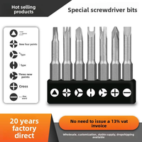 Jeu de 33 embouts de tournevis en acier, Phillips/plate/torx, chromés, antidérapants, avec poignée PPABS autobloquante, pour usage industriel, bricolage, OEM