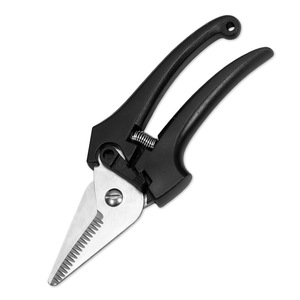 Nice Horticultural <b>Shears</b> Stainless Steel Bypass Pruner For Pruning Branches Manual Garden <b>Tool</b> Black Plastic Handle - Product Image 1