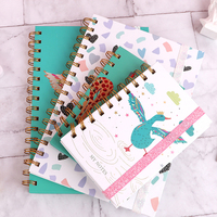 Gute Qualität billig niedlich kawaii Cover Design Spiral bindung zu tun Liste Notizbuch für Mädchen