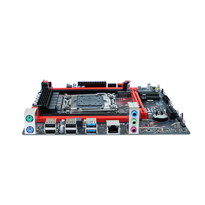 PC carte mère de jeu 128GB Xeon E5 LGA2011-3 carte mère rouge H81 Chipset quatre canaux <span class=keywords><strong>DDR3</strong></span> ATX M.2 X99 ensemble carte mère d'ordinateur - Product Image 5