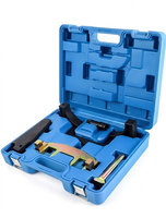 Kit d'outils de calage moteur en acier au carbone, ensemble de blocage de came et de maintien de chaîne bleu/noir pour mécanicien Mercedes Benz M271 C230 C250