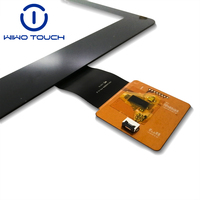 Maßgefertigter 11,6 Zoll Kapazitiver Touchscreen mit USB-Schnittstelle AF-Beschichtung Schwarzer Siebdruck für Industrie-OEM