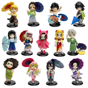 13 Estilos de Figuras de Acción de Anime de PVC de la Serie Lluvia de Japón, Giyu Tomioka, <span class=keywords><strong>Tanjiro</strong></span> <span class=keywords><strong>Kamado</strong></span>, Caja Sorpresa - Product Image 2