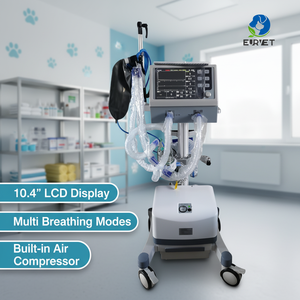 Ventilateurs vétérinaires EURVET pour l'unité de soins intensifs, ventilateur médical <span class=keywords><strong>d</strong></span>'hôpital, ventilateur <span class=keywords><strong>d</strong></span>'urgence - Product Image 1