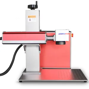 Fiber Laser Marking Engraving Machine for Metal Signs, Crafts, Arts, Tools 30W 50W Raycus MAX JPT