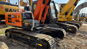 Mini-excavatrice Hitachi ZX120 d'occasion d'origine japonaise de 12 tonnes avec moteur, PLC et boîte de vitesses - Product Image 2
