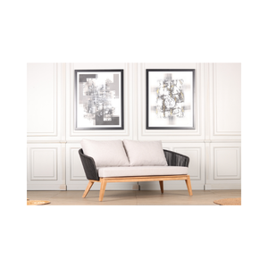 Sofá de Dos Plazas Ardena, Madera Maciza, Diseño Moderno, Mueble Elegante para Sala de Estar, Eleva la Comodidad - Product Image 5