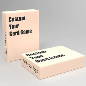 Özel kart oyunu baskı özelleştirmek kurulu oyunu Premium kart oyunları yetişkinler için