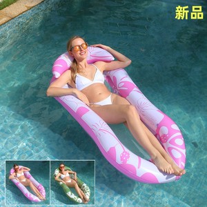 Mori Yuho Floating Lounger 160x90cm <b>Inflatable</b> Pool <b>Float</b> Lounge Chair Water Seat - Product Image 5