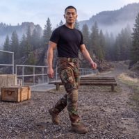 Pantalon cargo camouflage avec genouillères, pantalon de randonnée multi-poches, vêtements de travail de chasse, vente en gros, durable, imperméable