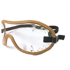 Transparent Durable Material China Factory Flexible Venting Safety Sky diving Jockey glasses horse riding racing goggles