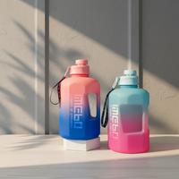 Meilleures ventes - Bouteilles d'eau de sport pour l'extérieur, 2 L (2000 ml), sans BPA, en plastique PETG recyclé
