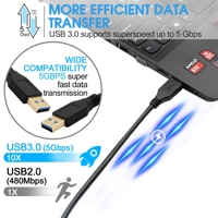 Cámara USB 3.0 HD MI ELP 4K 60FPS con Salida Simultánea USB C HDMI, Cámara Web de Alta Velocidad con Zoom 10x para Inspección Industrial y Automatización