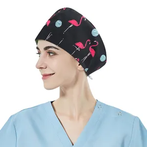 Chapéu com estampa de desenho animado, enfermeira, chapéu, casual, em várias cores, chapéu para mulheres