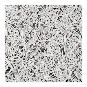 Nuovi Stili di Tessuto in Pizzo <span class=keywords><strong>Guipure</strong></span> con Ricamo a Cordoncino Bianco per Abbigliamento Uomo Donna e Vestiti - Product Image 4