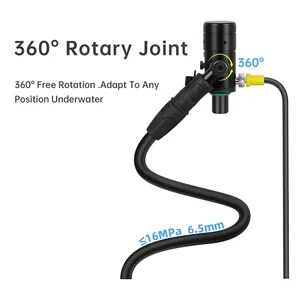 Equipo de Buceo con Cilindro de Oxígeno de 4L, Respirador para Snorkel de 40-60 Minutos, Cilindro de Oxígeno para Buceo - Product Image 5