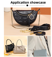 Boucle en O classique en alliage de zinc portable pour accessoires de sangle de sac à main - Vente en gros
