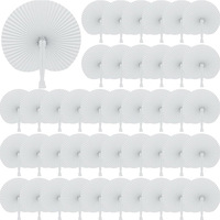 Éventail en papier circulaire personnalisé pour mariage, fête ou cadeau, avec impression sur mesure