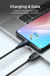 Trending 3-in-1 USB <strong>Magnetic</strong> Cord Charging <strong>Data</strong> Cable 360-Degree <strong>Magnetic</strong> <strong>Suction</strong> New <strong>for</strong> Computer - Product Image 4