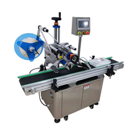 Applicateur d'étiquettes automatique supérieur et inférieur pour bouteilles/emballages – Machine d'étiquetage plate supérieure et inférieure de Chine