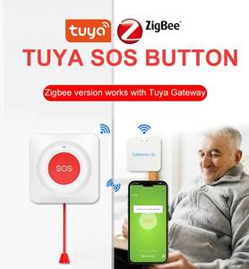 Bouton poussoir d'appel intelligent Tuya WiFi/Zigbee avec alarme - Product Image 4