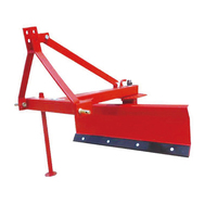 Cultivateur rotatif pour tracteur agricole, cultivateur rotatif robuste, cultivateur rotatif super robuste, attelage à 3 points