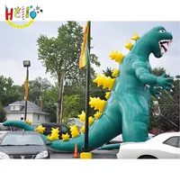 Tùy Chỉnh Inflatable Godzilla Mô Hình Bóng Bơm Hơi Khổng Lồ Khủng Long Cho Quảng Cáo