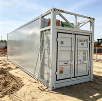 Nouvelle station-service mobile autoportante de haute qualité pour conteneurs de carburant à vendre
