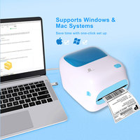Impresora Térmica de Códigos de Barras de Grado Industrial N910, 203dpi, USB, Impresora de Etiquetas de 4 Pulgadas, Reemplazo para Zebra ZD220 ZD230