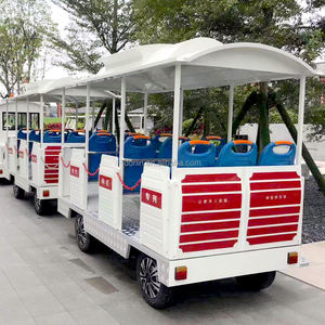 <span class=keywords><strong>Train</strong></span> électrique 20 places 150kwh City Tour à vendre pour trains touristiques et chemins <span class=keywords><strong>de</strong></span> fer sans rail - Product Image 4