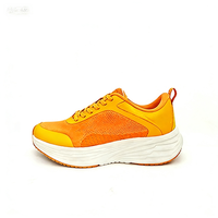 Zapatillas Deportivas de Malla Azul Claro Cómodas, con Suela Gruesa Blanca Antideslizante, Casuales, Unisex, para Otoño, Verano, Primavera e Invierno, de Algodón