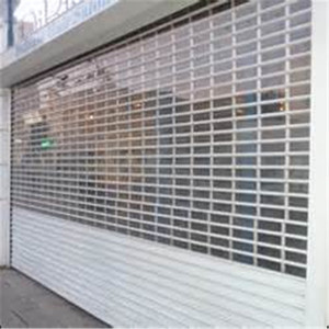 <span class=keywords><strong>Volets</strong></span> roulants modernes en polycarbonate et aluminium, transparents, coupe-vent, composites, pour usage commercial en centre commercial, en fibre de verre - Product Image 5