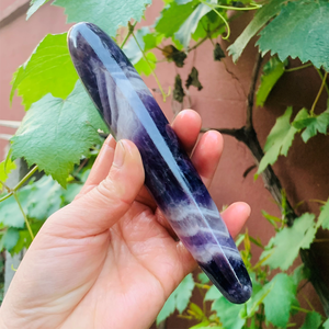 Varita de Yoni de Cristal de Amatista Natural Pulida a Mano, Palo de Masaje para Reafirmar la Vagina, para Ejercicios de Kegel, Dildo para Mujeres - Product Image 5