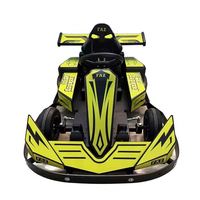 Kart de course électrique haute vitesse avec châssis, moteur, contrôleur, essieu, roue, pneu, siège – Machine de jeu d'arcade professionnelle pour piste, en métal, garantie 1 an