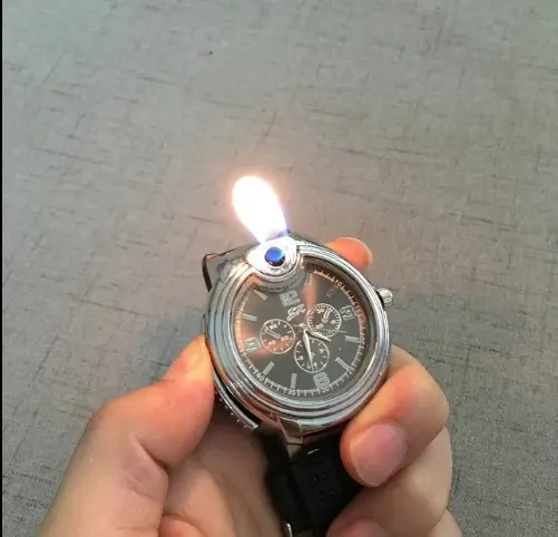 Market Union Wholesale Cigarette Lighters Watch Lighter