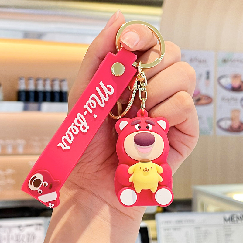 Strawberry bear hugs sanrio-pudding dog