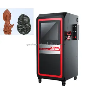 LS-YB4030S Metal Gold Silver Copper Aluminum CNC Carving Machine(3 Axis/4 Axis)